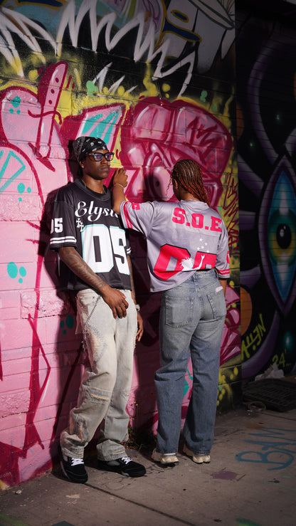 PINK & GREY ELYSIAN JERSEY