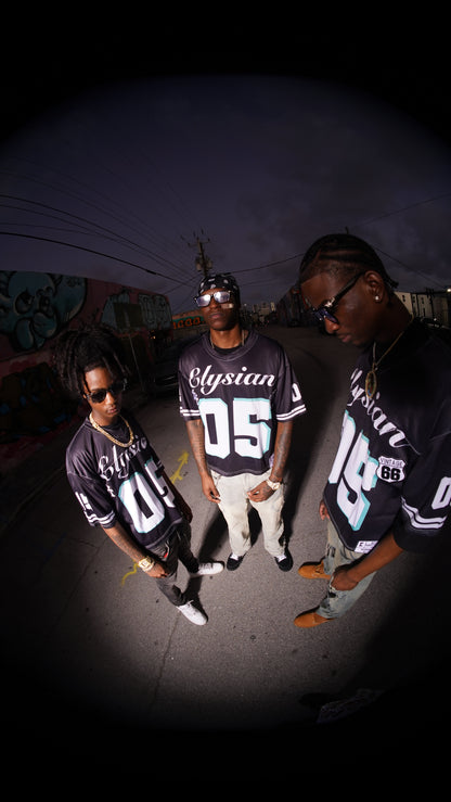 BLUE & BLACK EYLYSIAN JERSEY